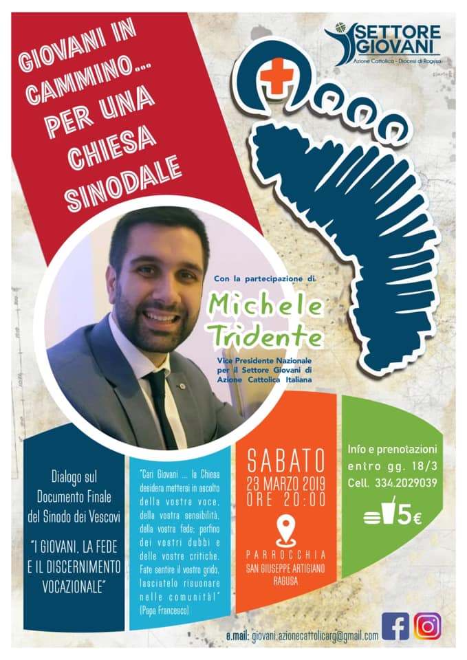 SINODO SUI GIOVANI: INCONTRO CON IL VICE PRESIDENTE NAZIONALE DI AZIONE CATTOLICA