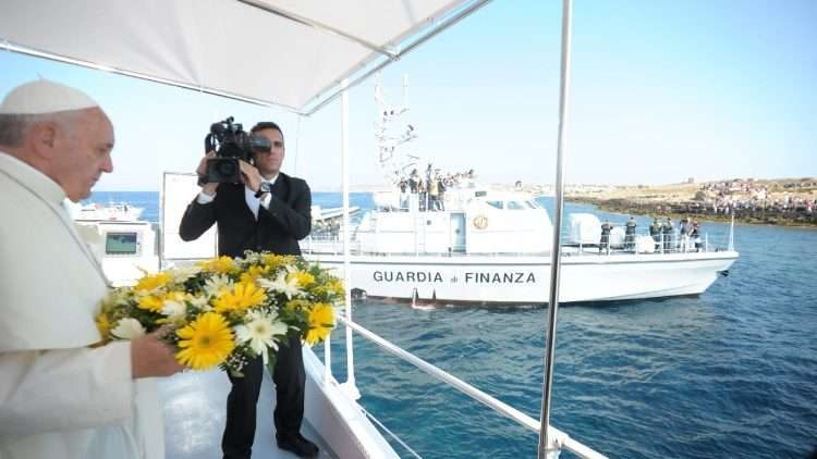 UNA GIORNATA DIOCESANA PER RICORDARE LA VISITA DEL PAPA A LAMPEDUSA