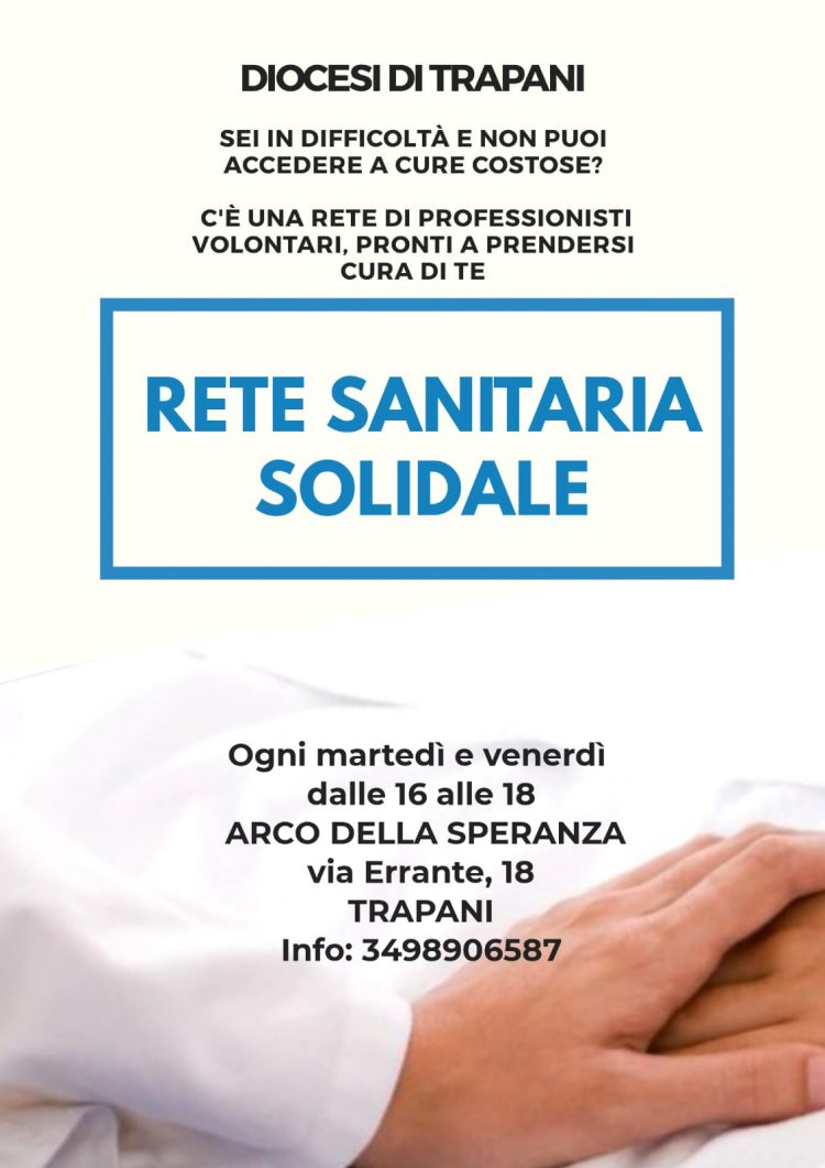 UNA “RETE SANITARIA SOLIDALE” CON INFERMIERI E MEDICI PER ACCOMPAGNAMENTO E CURE GRATUITE