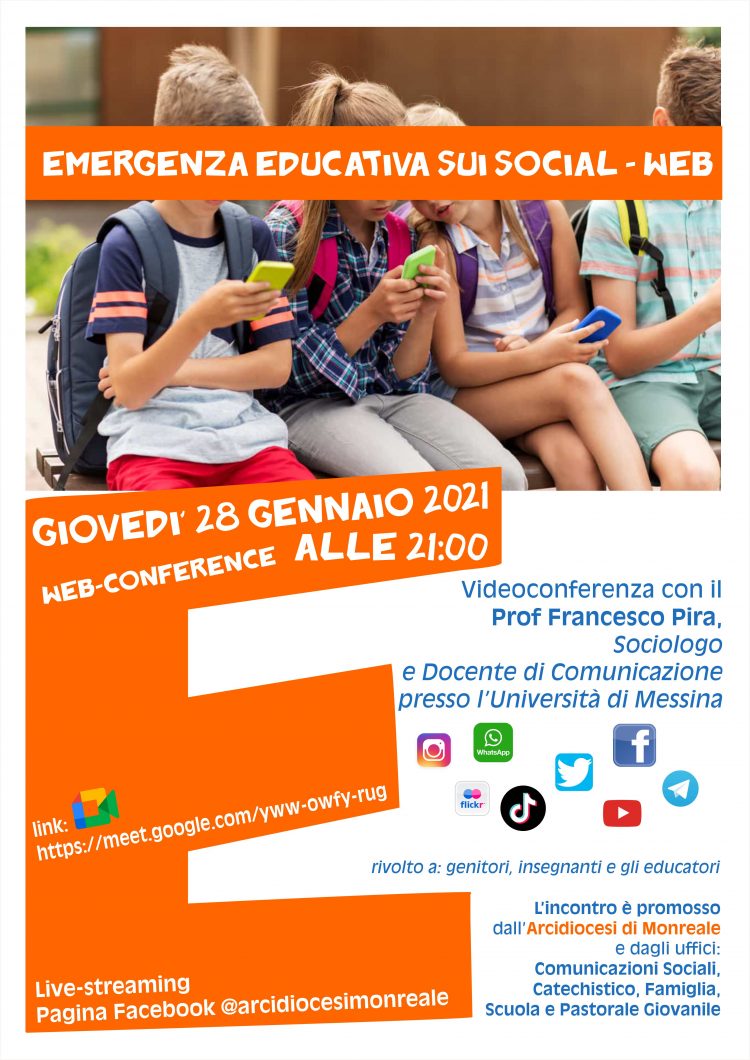 EMERGENZA EDUCATIVA SUI SOCIAL-WEB PER GENITORI, INSEGNANTI ED EDUCATORI