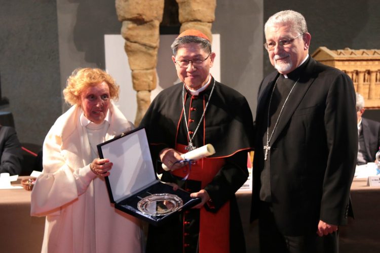 IL CARD. TAGLE AD AGRIGENTO: RICEVE IL PREMIO INTERNAZIONALE EMPEDOCLE