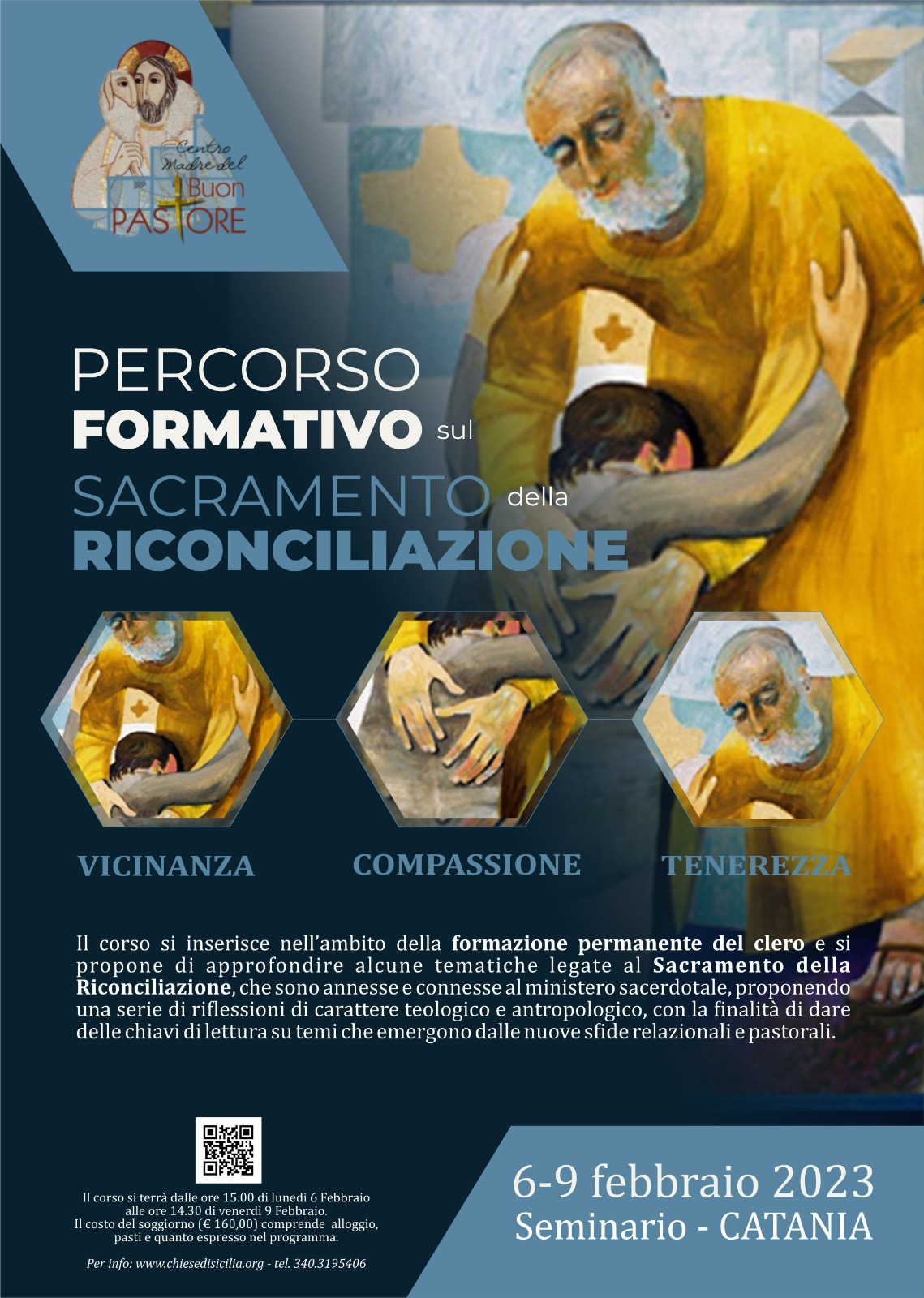 “VICINANZA, COMPASSIONE, TENEREZZA”: PERCORSO FORMATIVO SUL SACRAMENTO DELLA RICONCILIZIONE