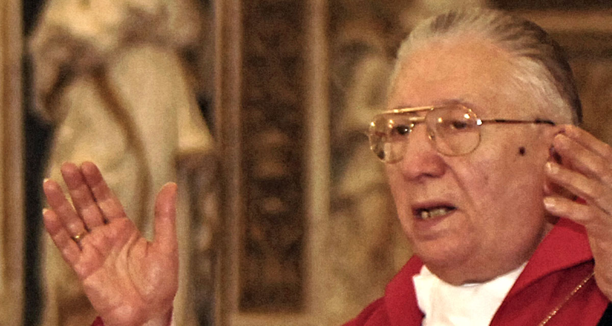 È MORTO MONS. EMANUELE CATARINICCHIA, VESCOVO EMERITO DI CEFALÙ E MAZARA DEL VALLO