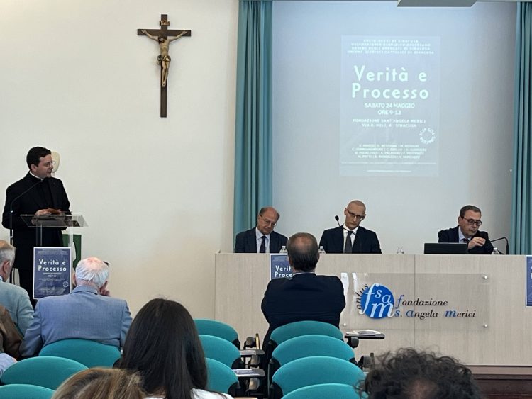 “VERITÀ E PROCESSO”: INCONTRO DELL’OSSERVATORIO GIURIDICO DELL’ARCIDIOCESI CON L’ORDINE DEGLI AVVOCATI E DALL’UNIONE GIURISTI CATTOLICI