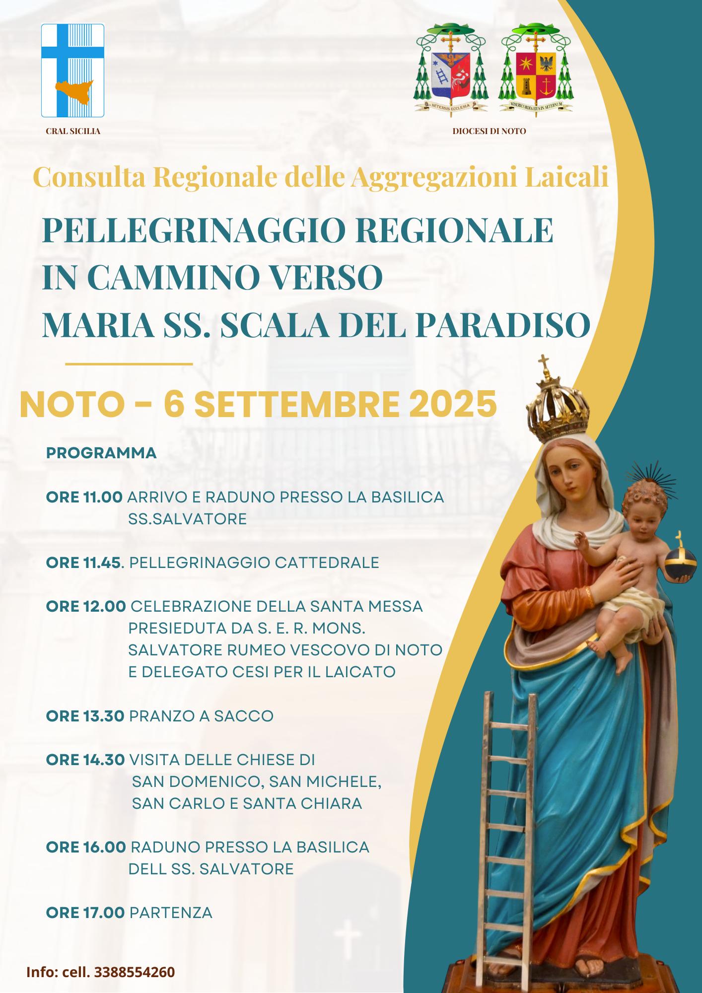 IN CAMMINO VERSO MARIA SS. SCALA DEL PARADISO: PELLEGRINAGGIO REGIONALE DELLE AGGREGAZIONI LAICALI