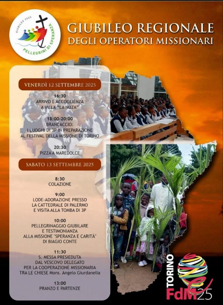 GIUBILEO REGIOANLE DEGLI OPERTAORI MISSIONARI