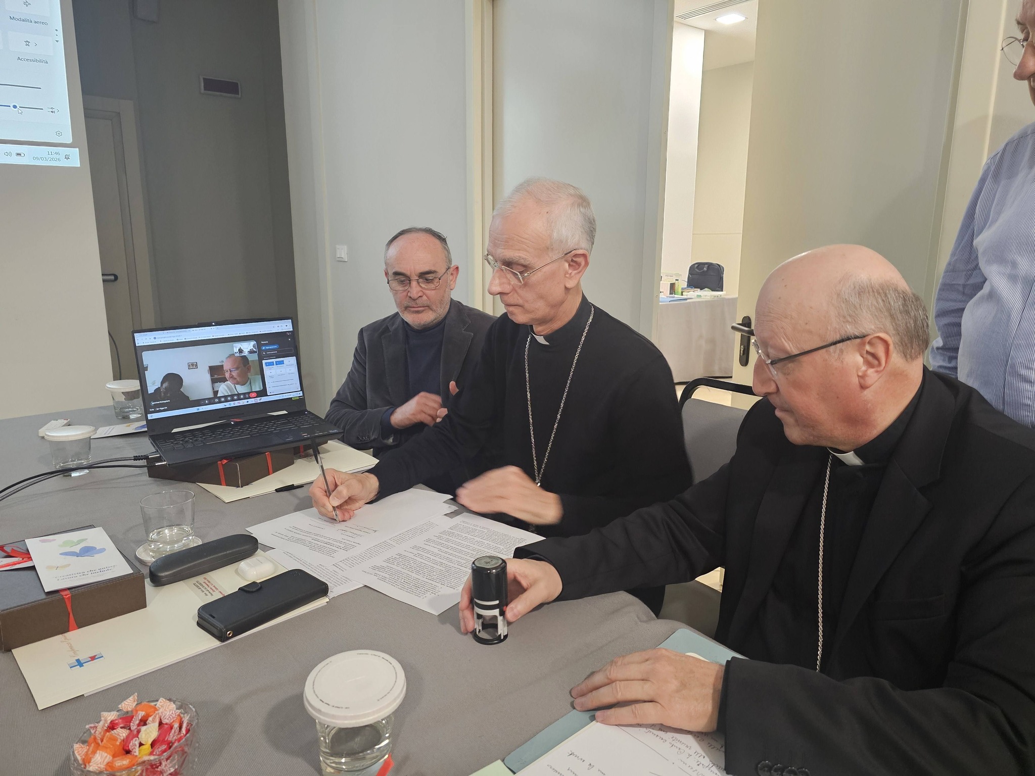 AD ACIREALE, È TERMINATA LA SESSIONE PRIMAVERILE DELLA CESI: CONFRONTO, RIFLESSIONE, INCONTRI E PREGHIERA DINANZI A MARIA SANTISSIMA DI VALVERDE