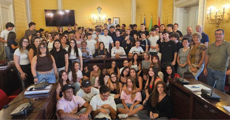 OLTRE CENTO STUDENTI NELL’AULA CONSILIARE PER IL DISCORSO SULLO STATO DELL’UNIONE EUROPEA